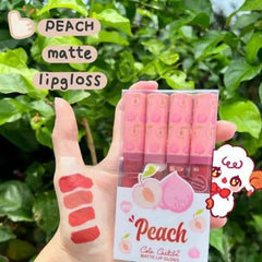 Color Castle Long Lasting Matte Lip Gloss - 4Pcs