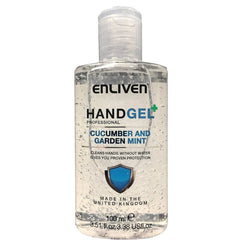 Enliven Hand Sanitizer Cucumber and Garden Mint - 100ml