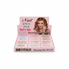 Romantic Myth Cat's Eye Press On Gel Nails