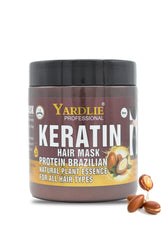 Yardlie Professional Almond Keratin Hair Mask - 500ml For All Hair Types