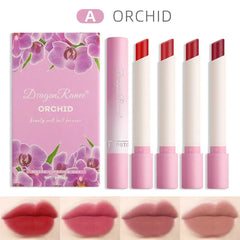 Dragon Ranee 4 IN 1 Creative Pure & Flawless Love Cigarette Matte Lipstick
