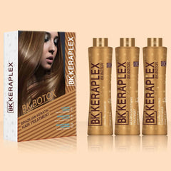 BK Botox Keratin Hair Treatment Kit 300ml x 3