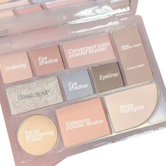 Miss Lara 10 Color Contouring Eyeshadow Face Highlighter