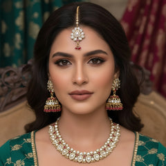 Dabbi Kundan Antique Complete Jewelry Set