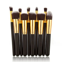 Makeup Highquality Brush 10-Pcs Set