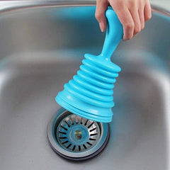 Sink Cleaner Flange Plunger Kitchen Clog Remover