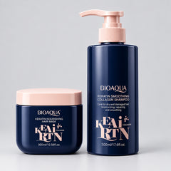BIOAQUA Keratin Shampoo & Hair Mask Set