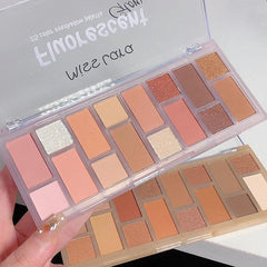 Miss Lara Fluorescent Eyeshadow Palette - 16 Colors