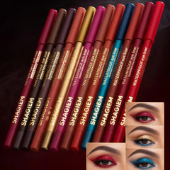 SHAGIEM Waterproof Eyeliner - Set of 12