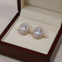 Zarcoon Trendy Stud Tops – Elegant Everyday Earrings