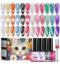 Xeijayi Cat Eye Magnetic UV Gel - 13Pcs