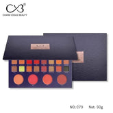 36 Colors Eyeshadow + 4 Blusher CVB Makeup Pallete