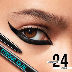 Lakmé Eyeconic Kajal – Black (10h Stay)