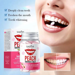 Sadoer 2 in 1 Solid Toothpaste Tablets 28.5g