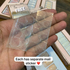 24 Pcs Artificial Nails For Women