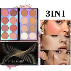 Miss Rose Double Sided Laser Face Kit - 16 Color