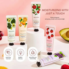 Meidian Colorful Fruit Hand Cream Set - Pack of 5