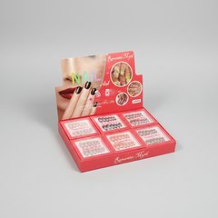 Romantic Myth Nail Art Press On Gel Nails - Each Box 12Pcs