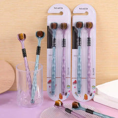 Three Side Toothbrush Pack of 2