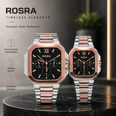 Rosra Timeless Elegance Chronograph Watch Set