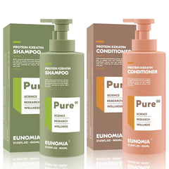 Eunomia Protein Sulphate Free Hair Shampoo + Conditioner 800ml