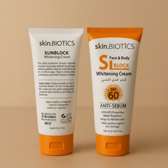 Skin.Biotics Face & Body Sunblock Whitening Cream - 120ml