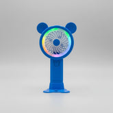 Rechargeable Handheld Fan with LED Night Light