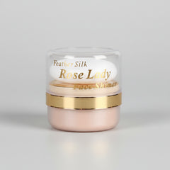 Feather Silk Rose Lady Face Shimmer Powder