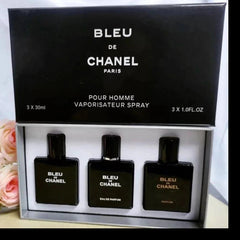 Bleu De Chanel Gift Set 30ml Each Perfume - Dubai - 100% Original Testers
