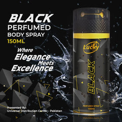 Lucky's Black Body Spray - 150ml