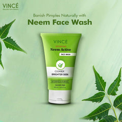 Vince Neem Active Face Wash - 120ml