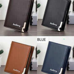Baoilorry Leather Slim Bifold Wallet
