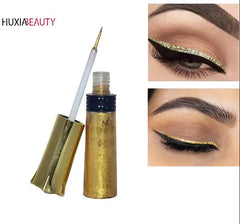 July Star Pack Of 2 Diamond Liquid Glitter Eyeliner Gold & Silver