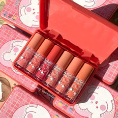 Cute Bear Lip Gloss ( Set of 6)