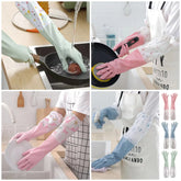 Latex Rubber Dish Washing Gloves