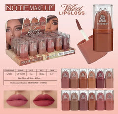 3Q Nude Lipgloss 12Pcs set