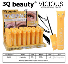 3Q Beauty Vicious Waterproof Liquid Eyeliner