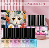 Xeijayi Cat Eye Magnetic UV Gel - 13Pcs