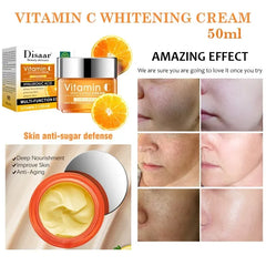 Disaar Vitamin C Whitening Cream with Hyaluronic Acid - 50ml