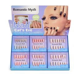 Romantic Myth Cat’s Eye Press-On Gel Nails Set