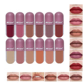 Ks~ONE Matte Hot Lips Lip Gloss Set - Pack of 12