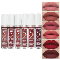 6 Pcs Bob Matte Lipgloss Set