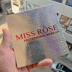 Miss Rose Glitter Eyeshadow Palette - 16 Color