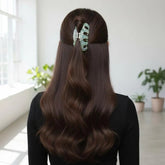 Plastic Hair Claw Clips In Assorted Pastel Colors