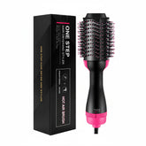 One Step Hot Air Brush - Dryer + Straightener