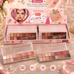 Yasmola Lovers Secret 20-Color Eyeshadow Palette