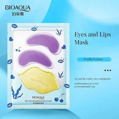 Bioaqua Nourishing Repairing Delicate Lip and Eye Mask set