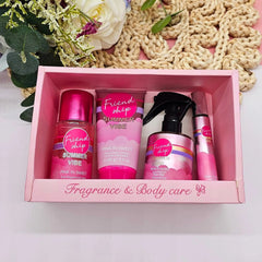 Pink In Sweet Friend Ship Summer Vibe Fragrance and Body Care Gift Set