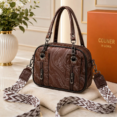 COUNER H LOWA Textured Shoulder Bag