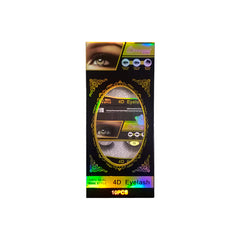 Glamorous Face 4D Mink Hair Eyelashes 10 Pieces GF 8063